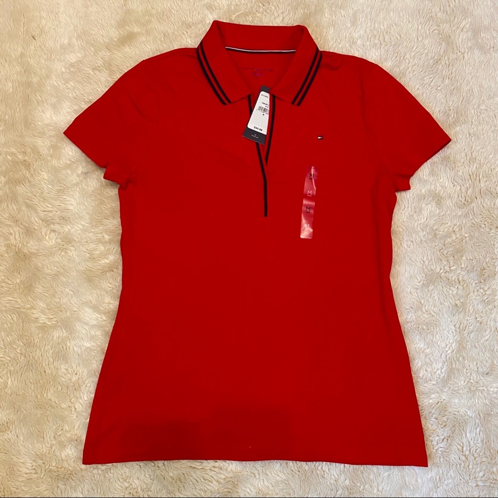 Timmy Hilfiger red shirt